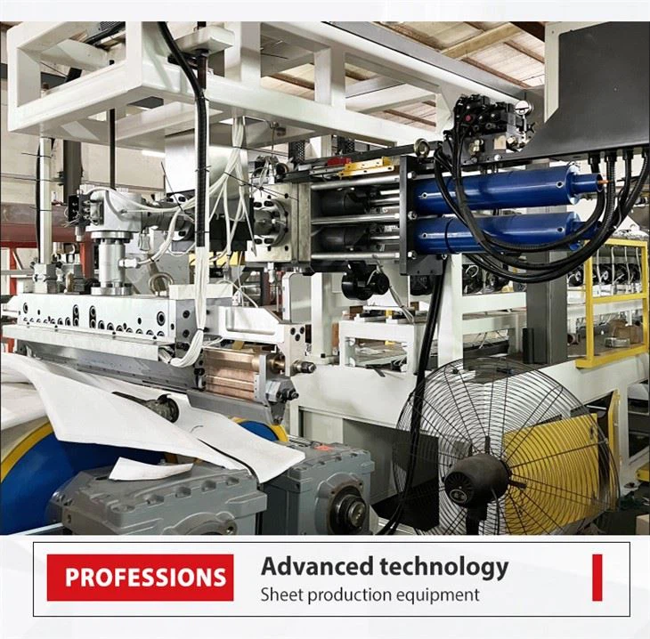 PP PS Sheet Extruder Plastic Extrusion Machine